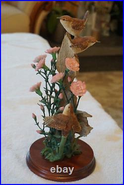 Border Fine Arts Wren Family Bo899 or B0899 Limited Edition only 500 were made