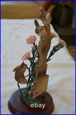Border Fine Arts Wren Family Bo899 or B0899 Limited Edition only 500 were made
