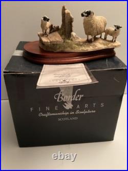 Border Fine Arts Wrong Side Of The Fence By Anne Wall Limited Ed 949/1500