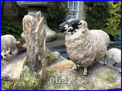 Border Fine Arts'Wrong Side of the Fence' (Ewe and Lamb)