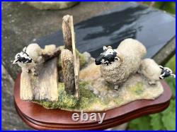 Border Fine Arts'Wrong Side of the Fence' (Ewe and Lamb)