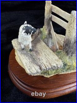 Border Fine Arts Wrong Side of the Fence Limited Edition sheep Figurine