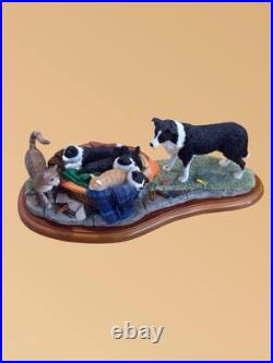 Border Fine Arts X2 Models'Mixed Blessings A1860 & JH62 In From The Cold, JH Border Fine Arts X2 Models'Mixed Blessings A1860 & JH62 In From The Cold, JH