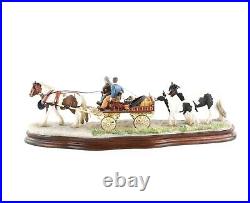 Border Fine Arts'all Set For Appleby Fair' Figure Tableau B1153 20/600 Coa