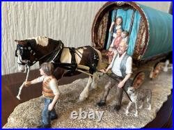 Border Fine Arts'arriving At Appleby Fair' Figure Tableau 260/600, Signed