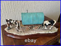 Border Fine Arts'arriving At Appleby Fair' Figure Tableau 260/600, Signed