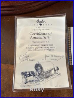 Border Fine Arts'arriving At Appleby Fair' Figure Tableau 260/600, Signed