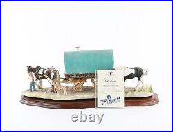 Border Fine Arts'arriving At Appleby Fair' Figure Tableau B0402 37/600, Signed