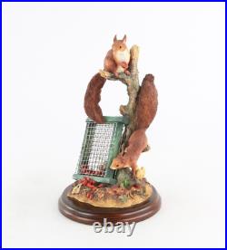 Border Fine Arts'autumn Reds' Signed Figure Tableau B0779, Boxed & Coa Border Fine Arts'autumn Reds' Signed Figure Tableau B0779, Boxed & Coa