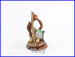 Border Fine Arts'autumn Reds' Signed Figure Tableau B0779, Boxed & Coa Border Fine Arts'autumn Reds' Signed Figure Tableau B0779, Boxed & Coa