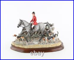 Border Fine Arts'boxing Day Meet' Figure Model Tableau B0876a 214/950 Boxed Coa