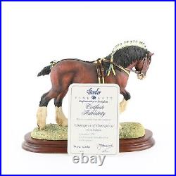 Border Fine Arts'champion Of Champions' Figure Model Tableau L140a 551/950 Coa