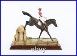 Border Fine Arts'cross-country' Limited Edition Figure Model B0319 78/850 & Coa