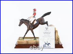 Border Fine Arts'cross-country' Limited Edition Figure Model B0319 78/850 & Coa