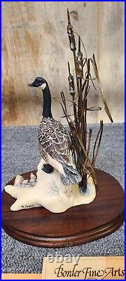 Border Fine Arts figurine Canada Goose Rare Collectible WithCertificate #91 Davita