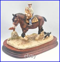 Border Fine Arts figurine Off to the Fair EG06 Ltd Ed 80 of 1994 CoA Anne Wall