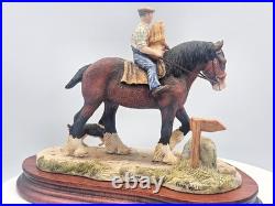 Border Fine Arts figurine Off to the Fair EG06 Ltd Ed 80 of 1994 CoA Anne Wall
