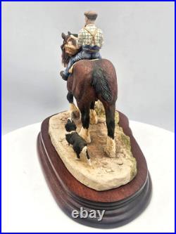 Border Fine Arts figurine Off to the Fair EG06 Ltd Ed 80 of 1994 CoA Anne Wall