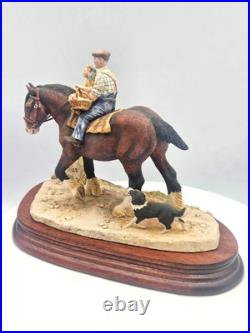Border Fine Arts figurine Off to the Fair EG06 Ltd Ed 80 of 1994 CoA Anne Wall