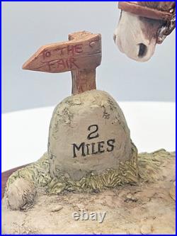Border Fine Arts figurine Off to the Fair EG06 Ltd Ed 80 of 1994 CoA Anne Wall