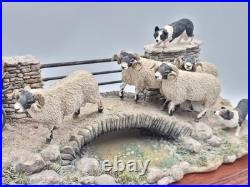 Border Fine Arts figurine group No Way Through model B0500 Ltd Ed 1159/1500
