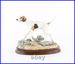 Border Fine Arts'foxhound' Figure Model Tableau B0733 44/950, Boxed & Coa Border Fine Arts'foxhound' Figure Model Tableau B0733 44/950, Boxed & Coa