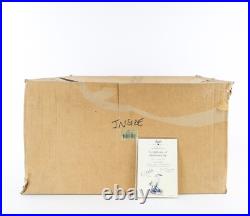 Border Fine Arts'little Egret' Bird Figure Model Tableau B0586 69/500 Boxed Coa Border Fine Arts'little Egret' Bird Figure Model Tableau B0586 69/500 Boxed Coa