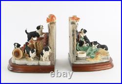 Border Fine Arts'not A Moments Peace' Figure Model Bookends B0093 1324/1500 Border Fine Arts'not A Moments Peace' Figure Model Bookends B0093 1324/1500