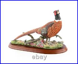 Border Fine Arts'pheasant' Figure Model Tableau A1475, Boxed