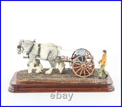 Border Fine Arts'sowing The Seed' Farming Figure Model Tableau 23/850 & Coa
