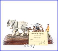 Border Fine Arts'sowing The Seed' Farming Figure Model Tableau 23/850 & Coa