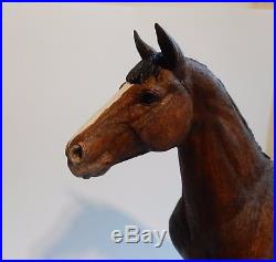 Border Fine Arts thoroughbred stallion B1195. No. 143 of limited edition 150