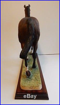 Border Fine Arts thoroughbred stallion B1195. No. 143 of limited edition 150