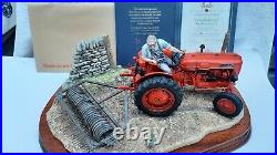 Border Fine Arts tractor,'TURNING WITH CARE'B0094, New in original box with cert