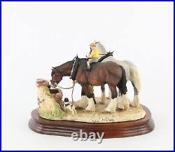 Border Fine Arts'you Can Lead A Horse To Water' Figure Tableau Bfa202 672/1500