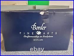Border Fine ArtsBlack Faced Ewe & Border Collie Bronzed Ltd Edn 173/500NEW