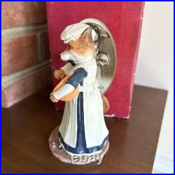 Border Fine ArtsReynard Estate Fox Figurine Mrs B A20109 2008Boxed