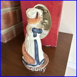 Border Fine ArtsReynard Estate Fox Figurine Mrs B A20109 2008Boxed