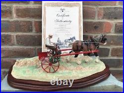 Border Fine arts Rowing Up Golden Certificate limited edition original box