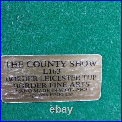 Border Leicester Tup Border Fine Arts Livestock Sheep With Certificate