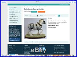 Border fine Arts Horse Champion shire, Grey B0888A