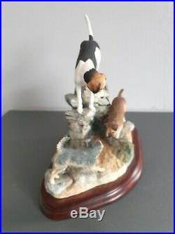 Border fine Arts Limited Edition Fell hound And Terriers