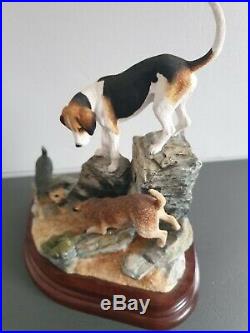 Border fine Arts Limited Edition Fell hound And Terriers