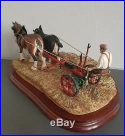 Border fine Arts Limited Edition (Gold Edition) Hay Cutting Starts Today