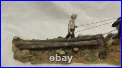 Border fine arts B0700 Logging ltd edition low number 197/1750 + coa