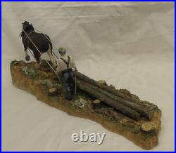 Border fine arts B0700 Logging ltd edition low number 197/1750 + coa