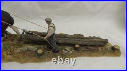 Border fine arts B0700 Logging ltd edition low number 197/1750 + coa