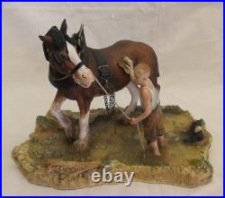 Border fine arts B0770 Cooling His Heels Boxed + Coa Ltd Edition 529/1500