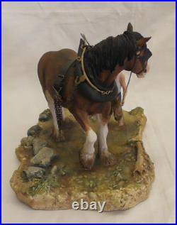 Border fine arts B0770 Cooling His Heels Boxed + Coa Ltd Edition 529/1500