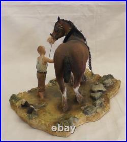Border fine arts B0770 Cooling His Heels Boxed + Coa Ltd Edition 529/1500